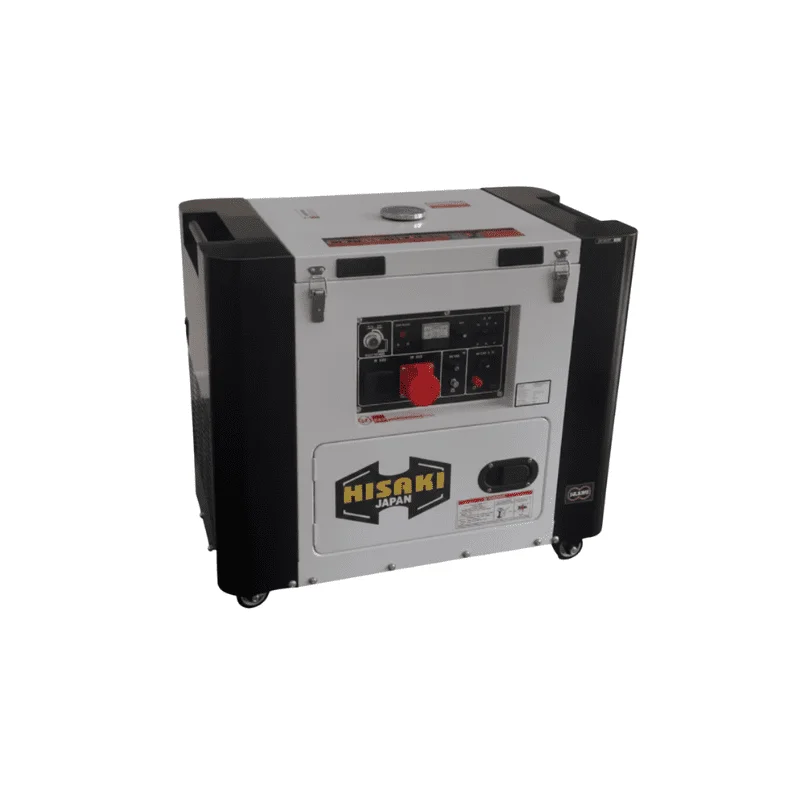 10.5kva Hisaki Diesel Silent Generator 3 phase
