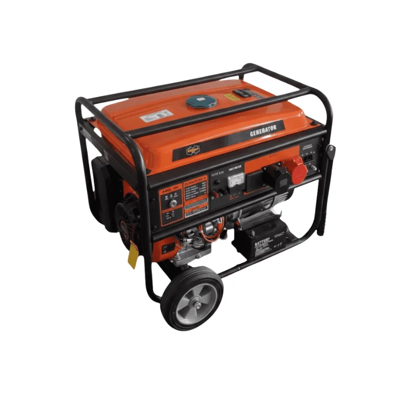 7.5Kva HK7000S-Hisaki Japan Diesel Open Generator Aircooled