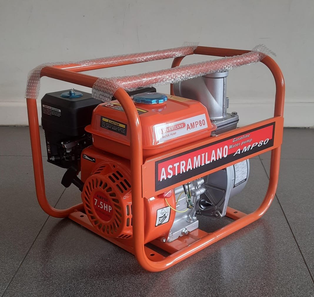 AMP80 Astramilano water pump 3 inches 7.5hp engine