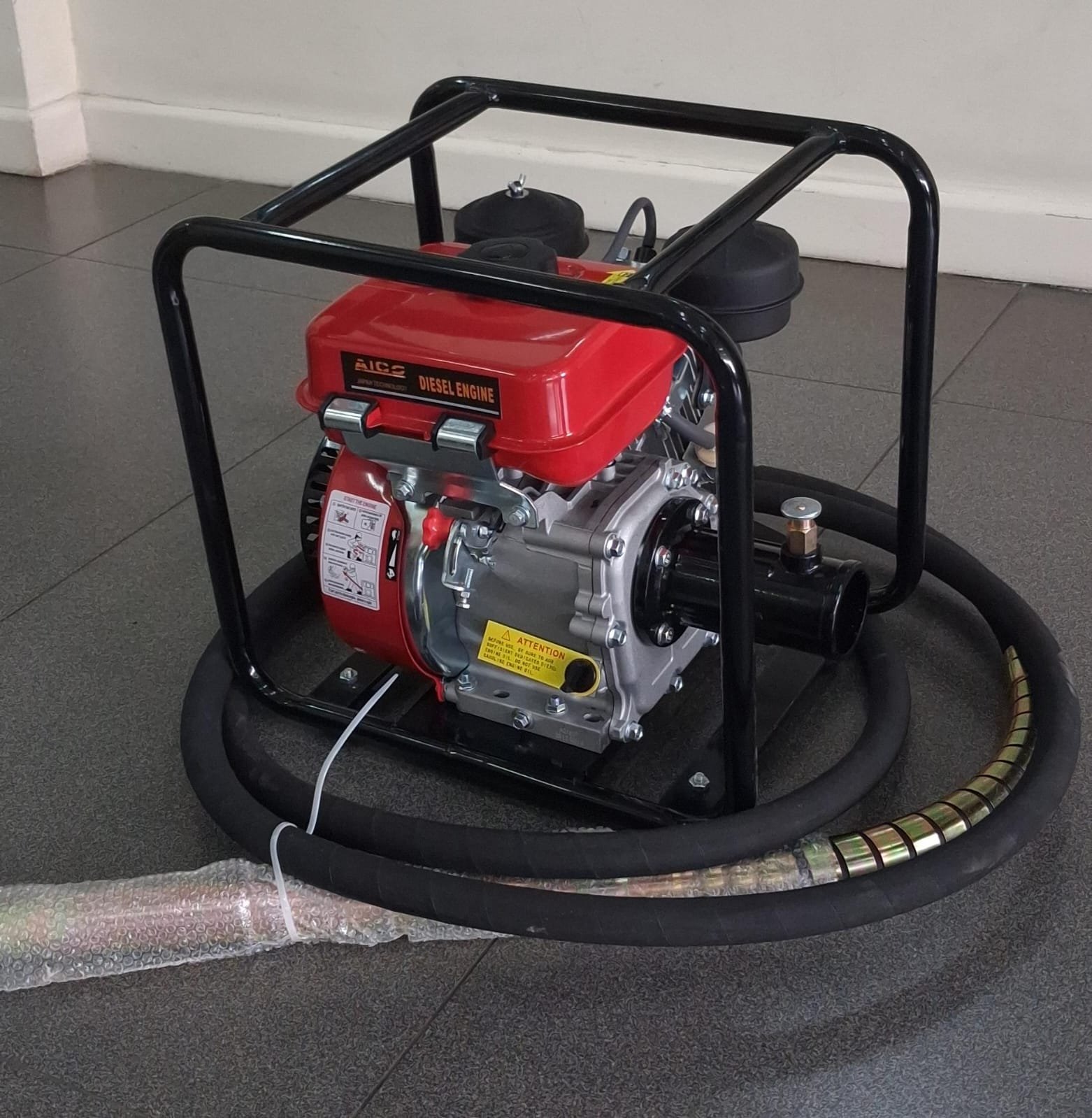 Aico Japan DIESEL Poker vibrator with 45mm poker shaft