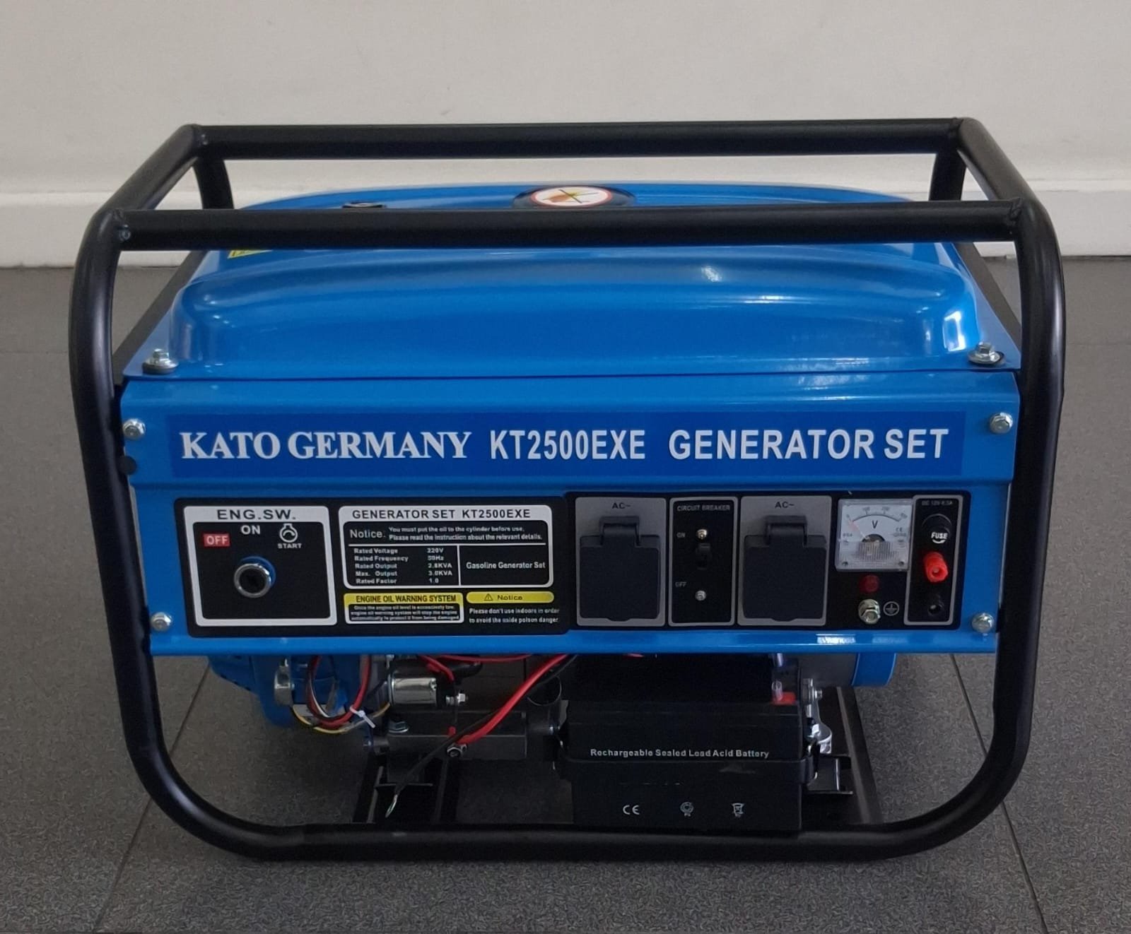 KATO GERMANY PETROL GENERATORS -KT4500EXE 5KVA Key 🔑 Start .