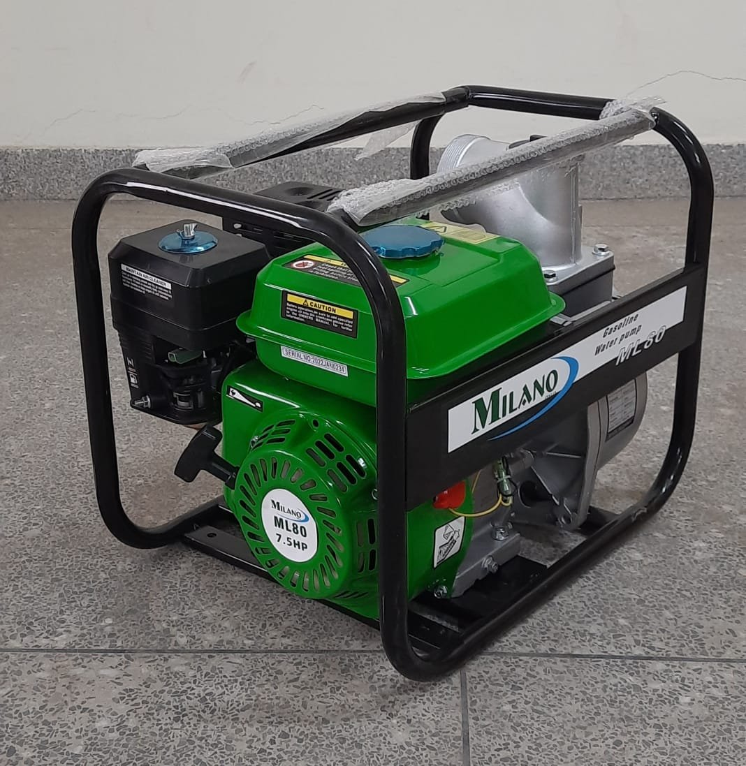 ML80 Milano Italia water pump 3 inches 8hp engine