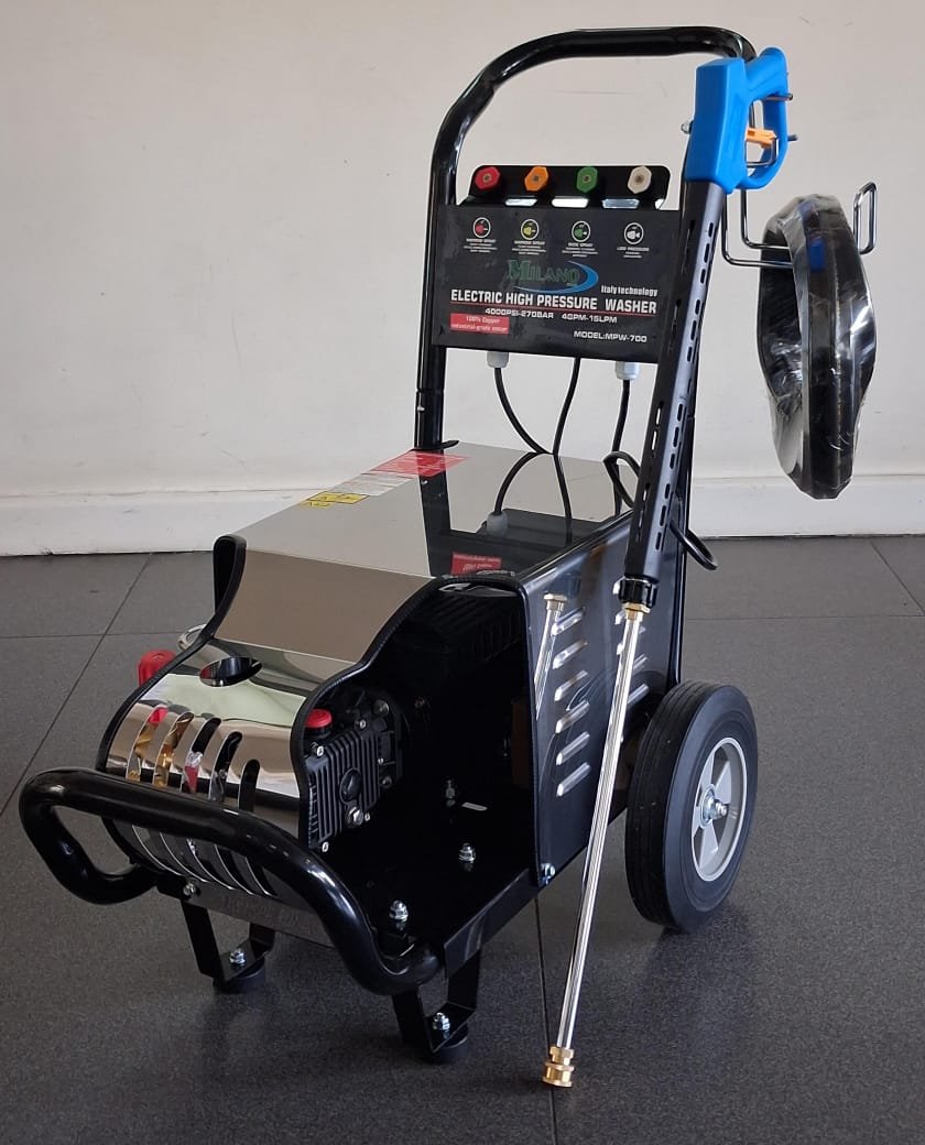 MPW700 Milano Italia Electric Pressure Washer 4000PSI 3hp Motor