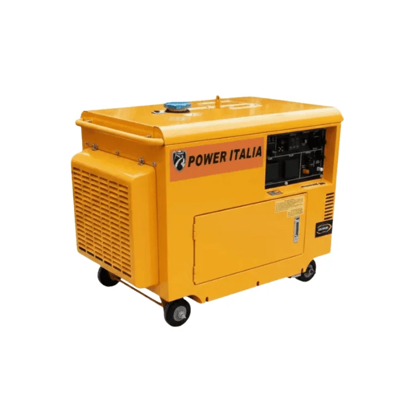 Power Italia 7.5Kva Silent Diesel Generators Single Phase