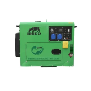 Rhino 10.5 Kva Diesel Silent Generator 10000w Single phase WITH ATS