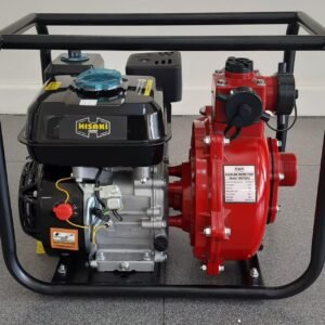 HKP50H2 Hisaki Japan High Pressure Double Impeller Water Pump 90metres Head 7.5hp Engine