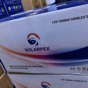 100ah 12v solarpex gel battery