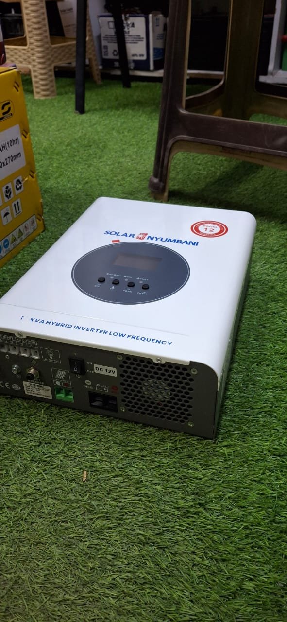 1kva 12v Hybrid Inverter Solar Nyumbani