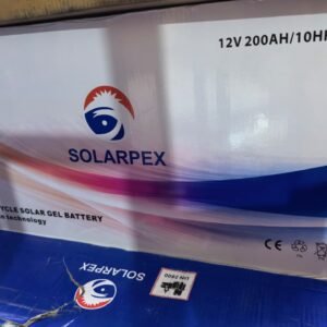 200ah 12volts deep cycle solar battery solarpex