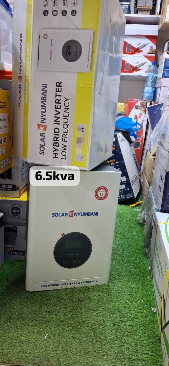 6.5kva 48volts solar nyumbani hybrid inverter