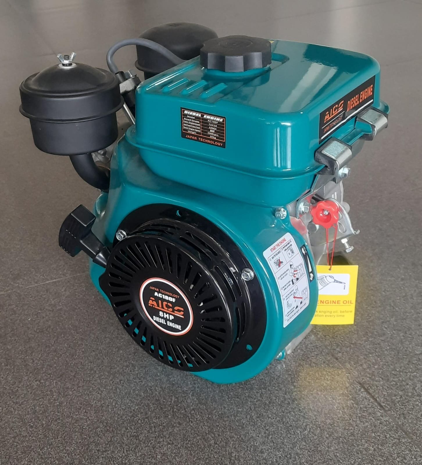 AC180F Aico Japan DIESEL ENGINE 8HP