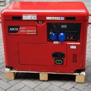 ADG10000SNA Aico Japan Diesel Generator CLOSED TYPE Rated output 10kva WITH ATS SINGLE PHASE