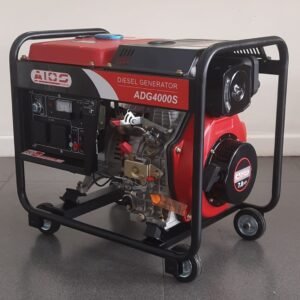 ADG4000S Aico Japan Diesel Generator OPEN TYPE Rated Output 3.8kva