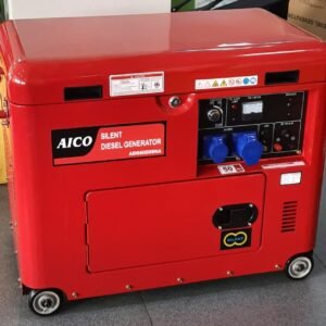 ADG6000SNA Aico Japan Diesel Generator CLOSED TYPE Rated output 7.5kva WITH ATS SINGLE PHASE