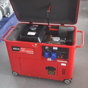 ADG8000SNA Aico Japan Diesel Generator CLOSED TYPE Rated output 8.75kva WITH ATS SINGLE PHASE