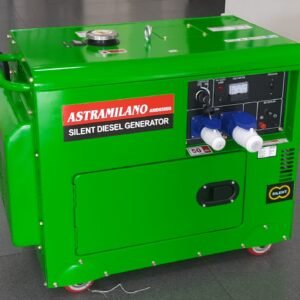 AMD8500S Astramilano Diesel Generator CLOSED TYPE Rated output 7.5kva WITHOUT ATS