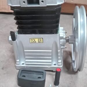 Aluminum compressor head pump 2piston 65mm