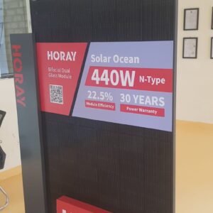 Bifacial all weather solar panel 440watts