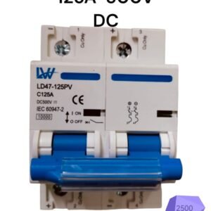 Dc Mcb 2 pole 125amps 500v