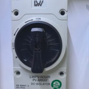 Dc isolator or pv disconnect