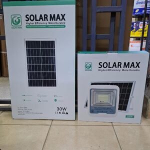 Dc solar Floodlight 300watts with 30w panel