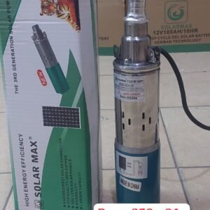 Dc solar submersible waterpump 50mtrs 250watts 24v