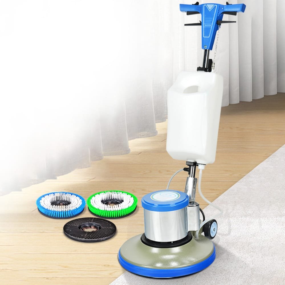 Floor polisher / scrubber with 3brushes 17inch