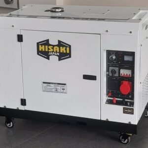HK13000SNA-D Hisaki Japan Diesel Generator Rated output 13.125kva Maximum Output 13.75kva DOUBLE SWITCH SINGLE and THREE PHASE