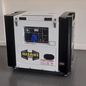 HK7000SNA Hisaki Japan Diesel Generator Aircooled Rated output 8.75kva SINGLE PHASE