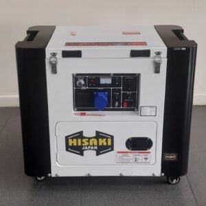 HK8000SNA Hisaki Japan Diesel Generator Aircooled Rated output 10kva WITH ATS SINGLE PHASE