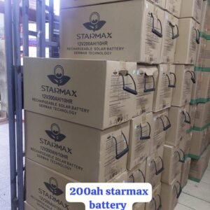 Heavy duty200ah solar backup battery rechargeable