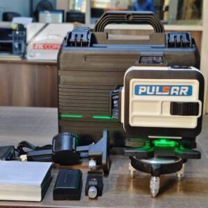 Laser leveler 16LINES PULSAR With 2pcs TYPE C rechargeable batteries and Stand