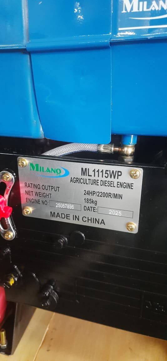 Milano Agricultural Diesel Engine Watercooled ML1115WP 24HP - Image 2