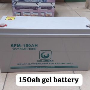 Solarmax 150ah 12v solar backup battery