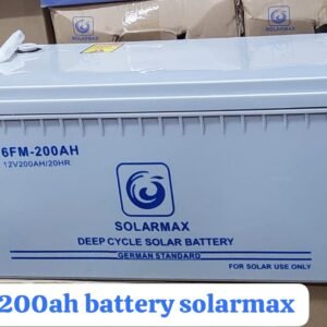 Solarmax deep cycle solar battery 200ah 12v
