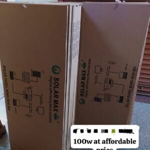 Solarmax mono crystalline solar panel 100watts 18v