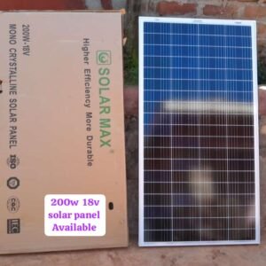 Solarmax mono crystalline solar panel 200watts 18v