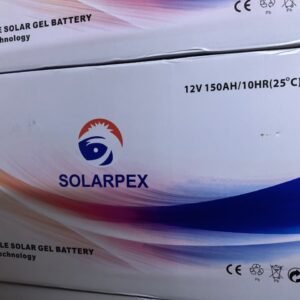 Solarpex deep cycle solar gel battery 150ah