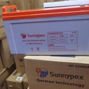 Sunnypex 150ah 12v deep cycle gel battery