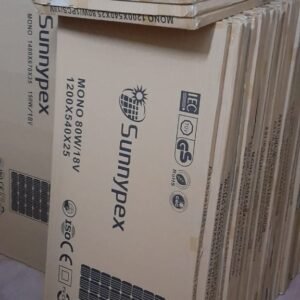 Sunnypex all weather solar panel 80watts