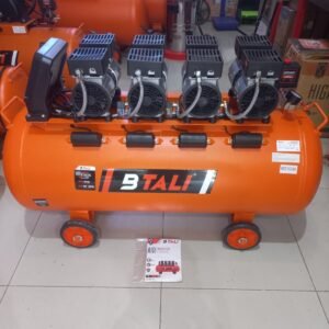 BT200 OFAC OIL FREE 4 BLOCK COMPRESSOR SILENT 200ltrs 4block 4hp