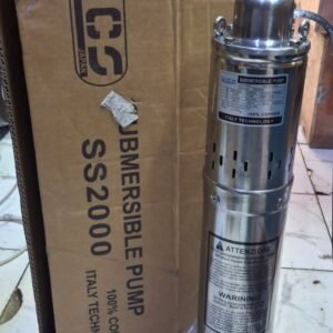 Aico Japan SS2000 Deep well Submersible Pump 2HP Head 150M 1Inch Outlet