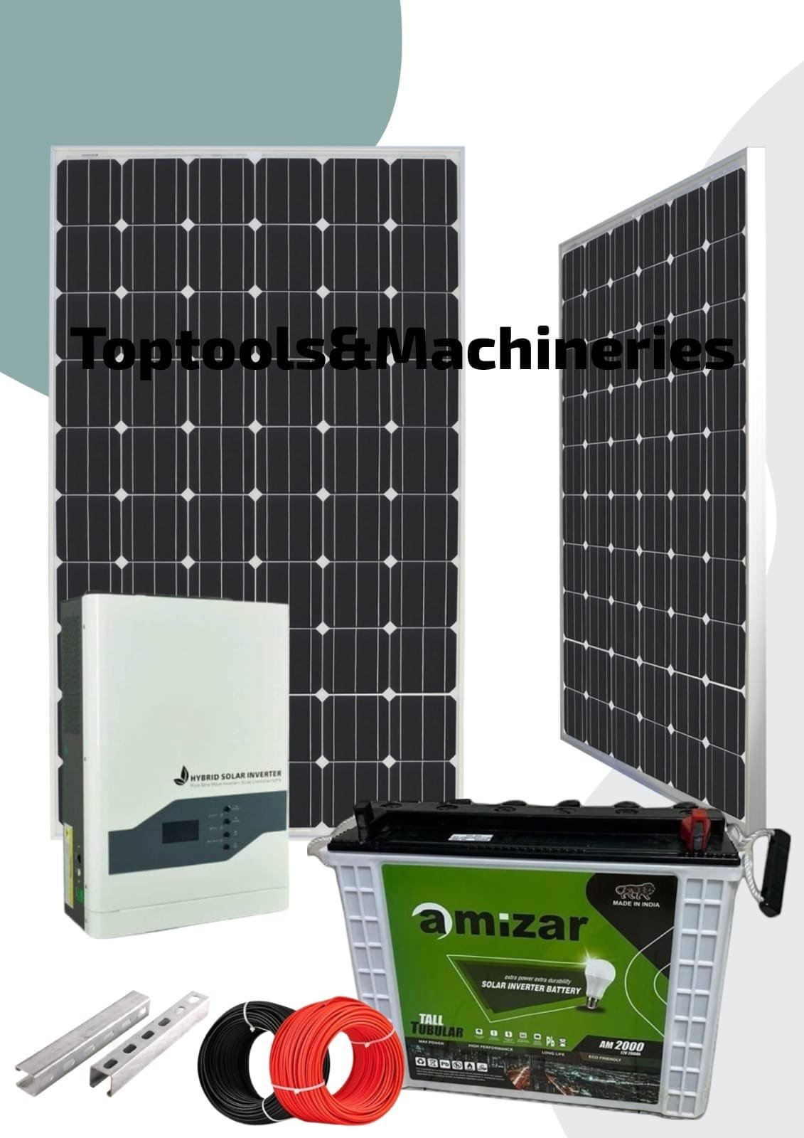 Amizar Tubular 200ah solar system kit
