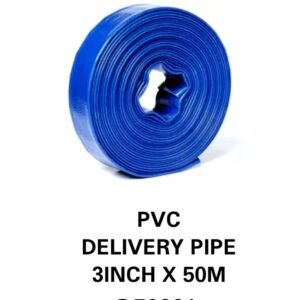 Delivery pipe pvc 50mtrs 3inch