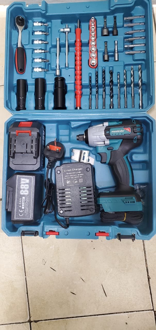 Impact wrench cordless 88v meakida