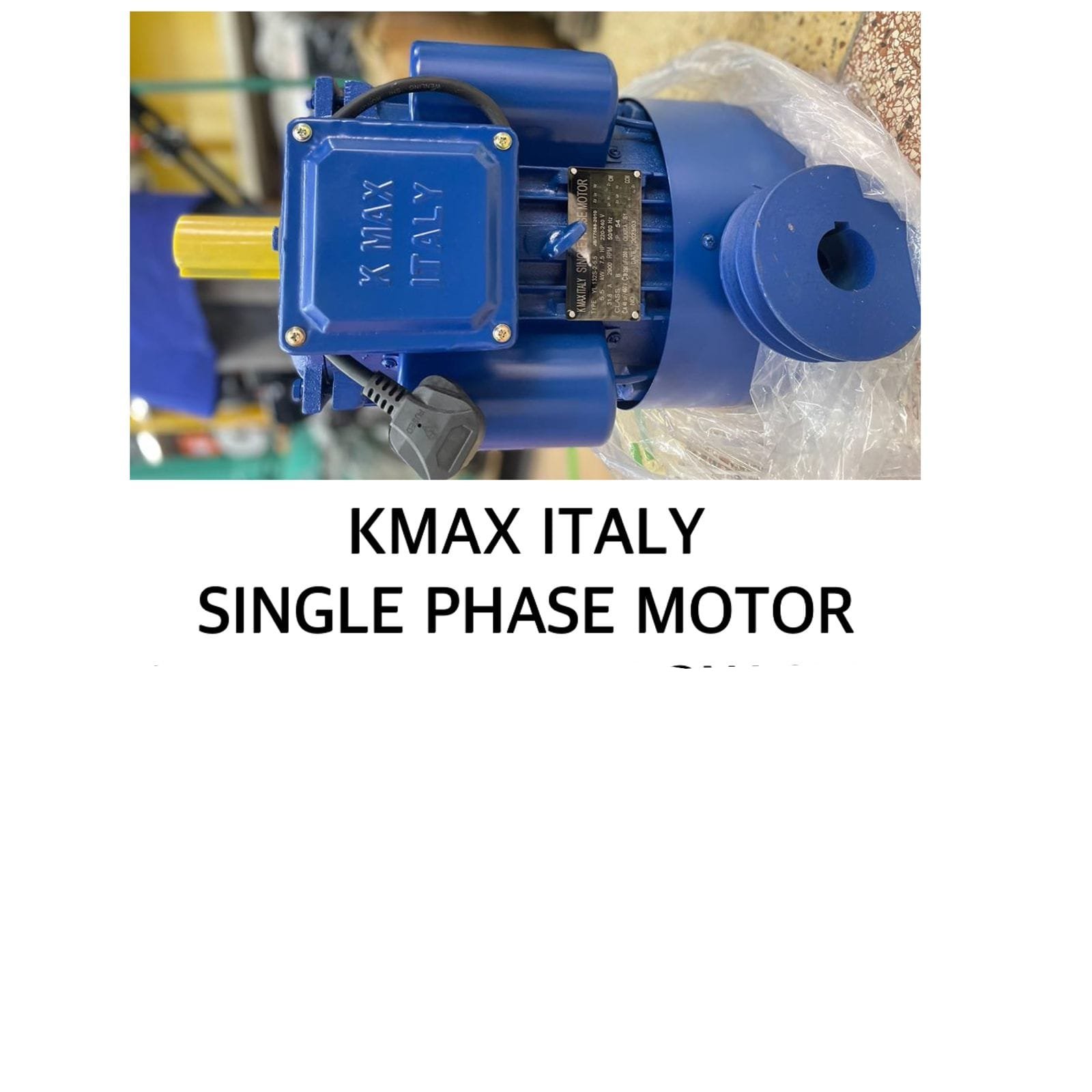 Kmax italy single phase motor low speed 2hp