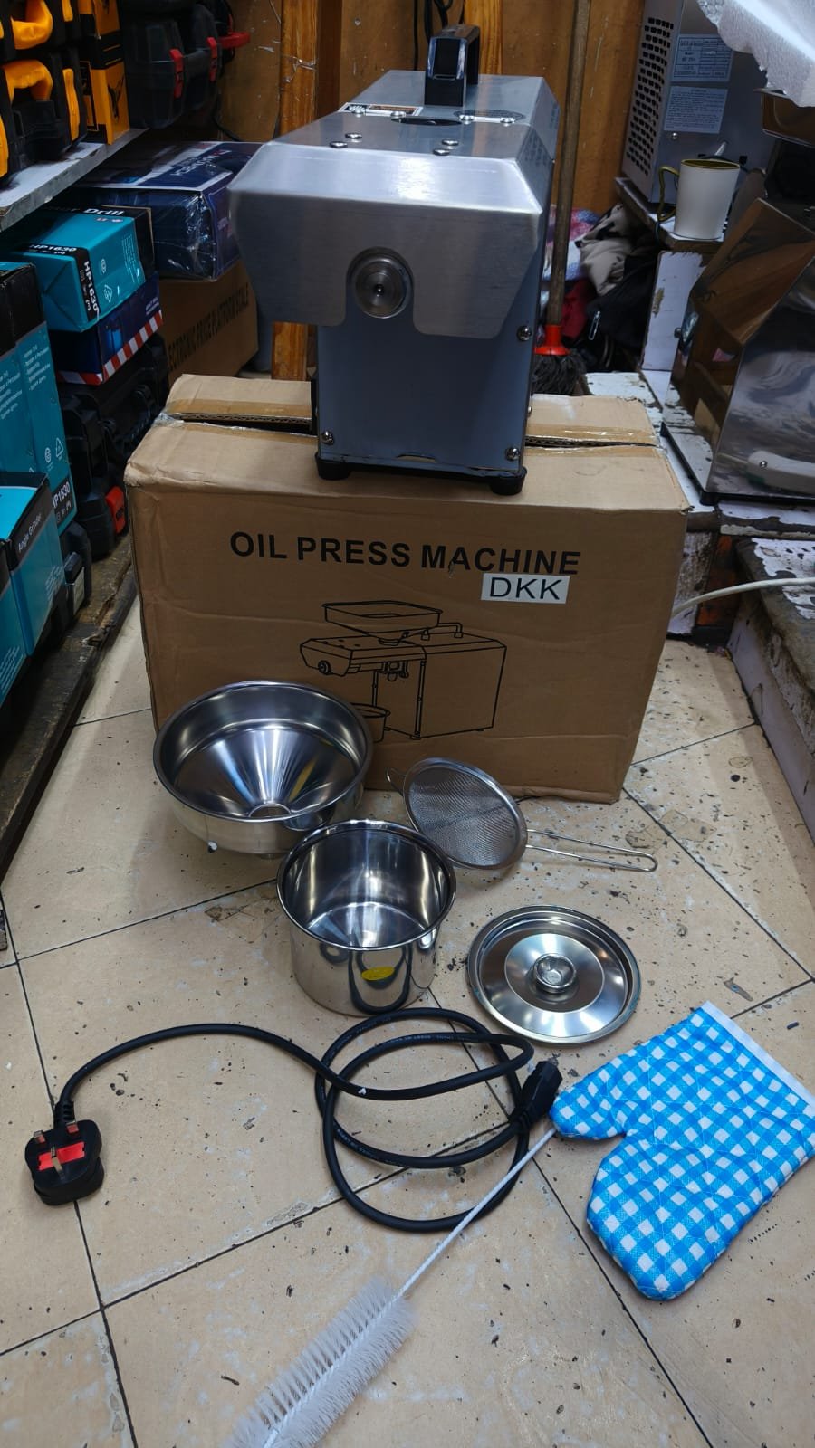 Sunflower oil press machine complete
