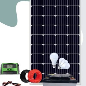 100watts 80ah complete solar kit system