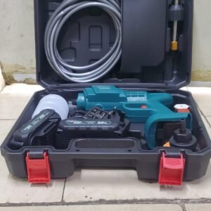 Cordless carwash machine + gun