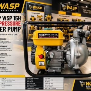 WASP AUSTRALIA BRAND HIGH PRESSURE WATER PUMP